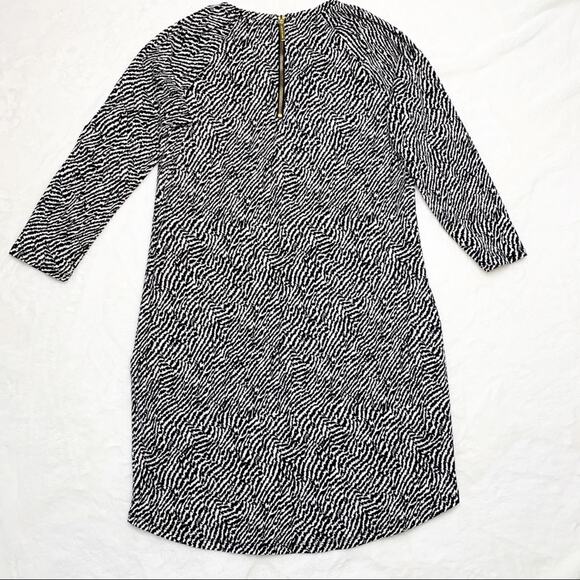 MICHAEL KORS Black & White Zebra Rhinestone Dress Small - Picture 5 of 12